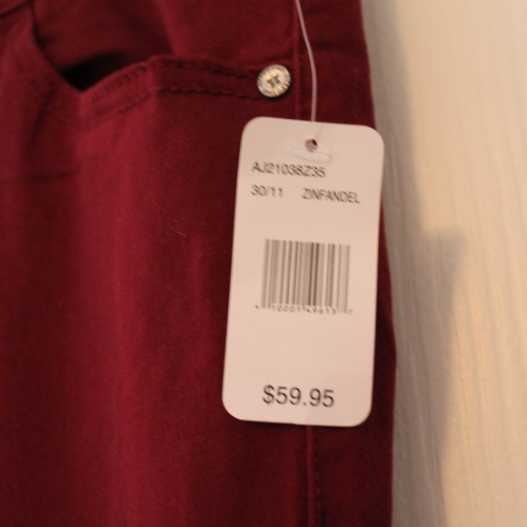 Altar’d State Burgundy Jean - Picture 2 of 3